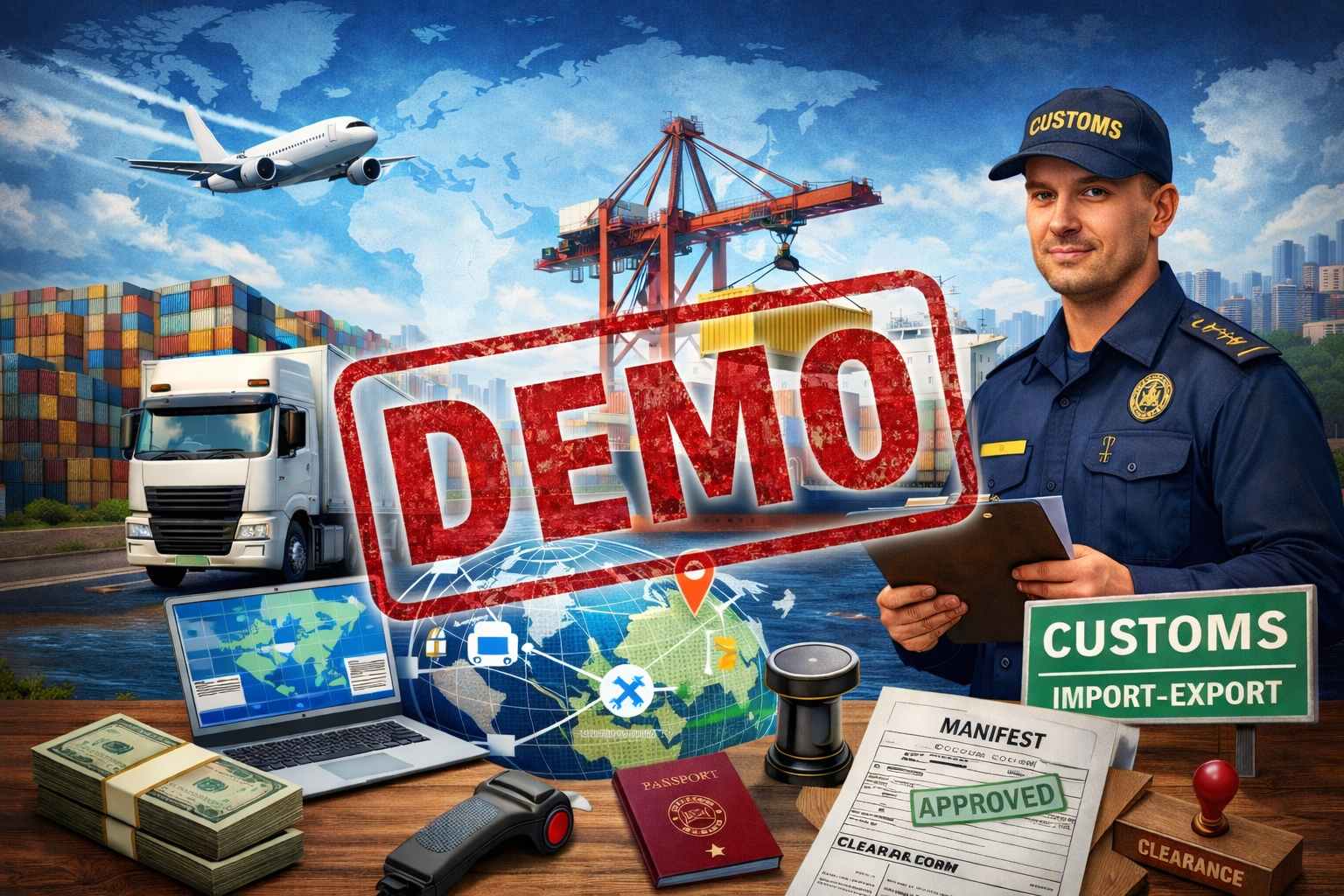 Full Dispatch & Basic Customs Clearance (Demo)